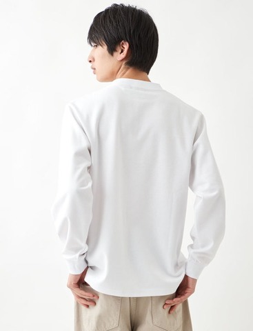 【Goodwear】USAコットンDRY＆COOL袖リブポケットロンT