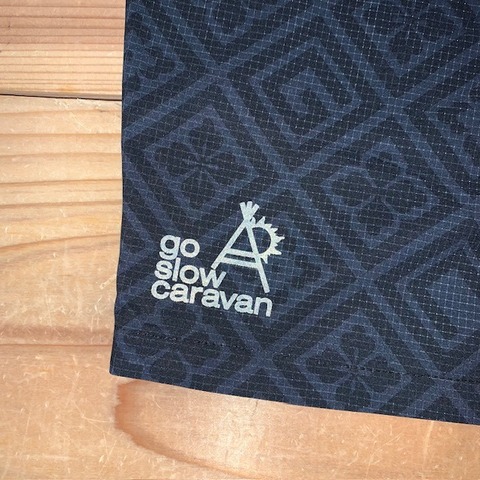 【go slow caravan】エアドットメッシュパッカブルショーツ