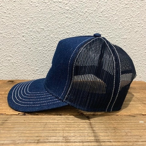 【HARLEM BLUES】Harlem Blues DENIM MESH CAP