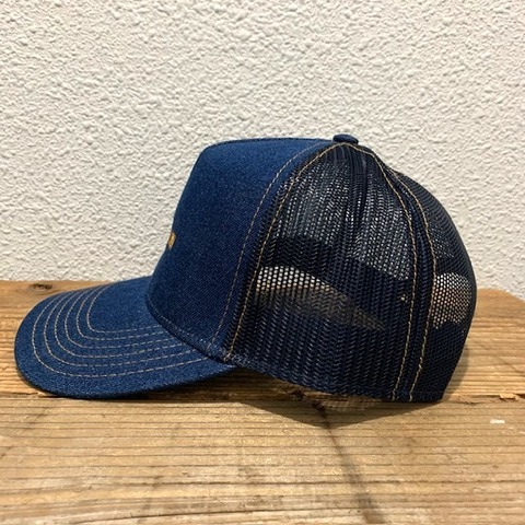 【HARLEM BLUES】Harlem Blues DENIM MESH CAP