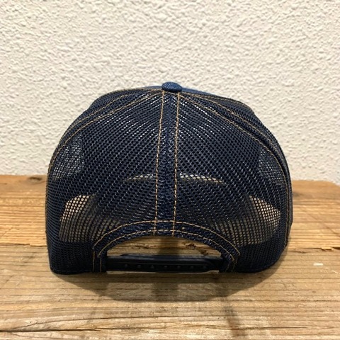 【HARLEM BLUES】Harlem Blues DENIM MESH CAP