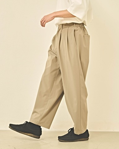 【Kelen】STRETCH COCOON TROUSER -HAPI-