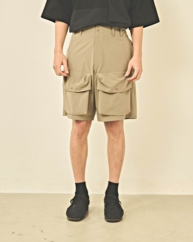 【Kelen】4WAY STRETCH UTILITY SHORTS / AMUN