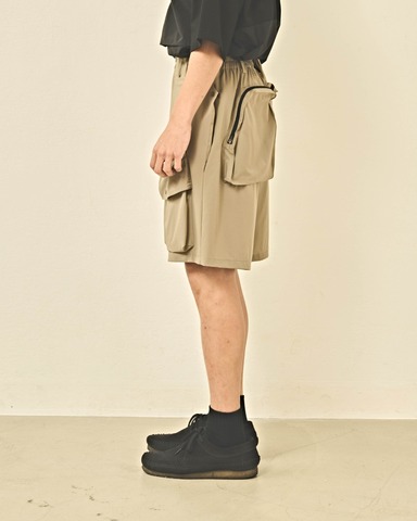 【Kelen】4WAY STRETCH UTILITY SHORTS / AMUN