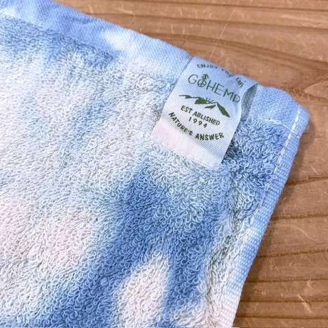 【GOHEMP】TIE DYE HEMP HAND TOWEL