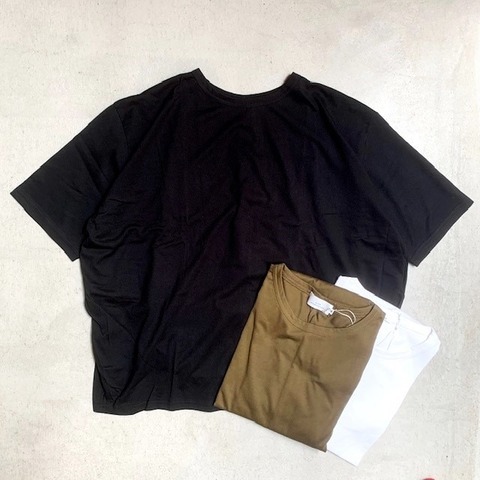 【LiSS】BALLOON HALF SLEEVE CUT＆SEWN