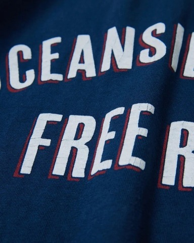 【FREE RAGE】”OCEANSIDE PARK” リサイクルコットンTee