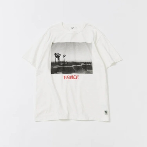 【FREE RAGE】”VENICE” リサイクルコットンTee