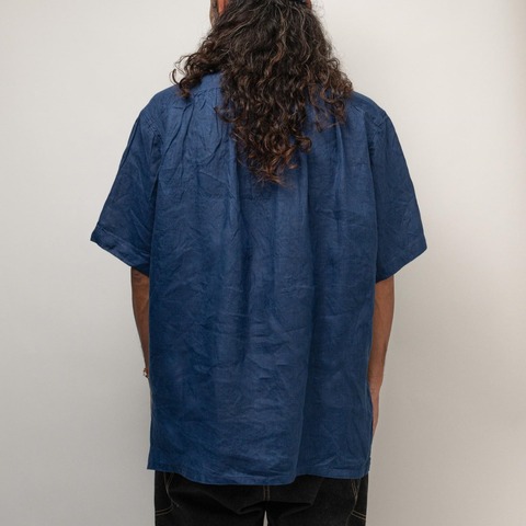 【GOHEMP】NO COLLAR S/SL SHIRTS