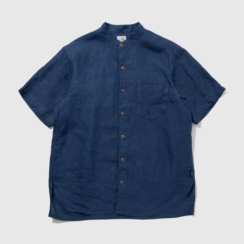 【GOHEMP】NO COLLAR S/SL SHIRTS