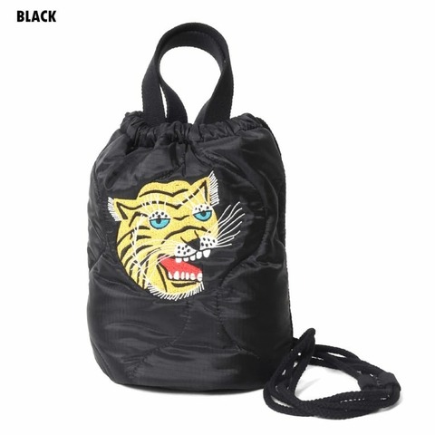 【HOUSTON】EMB QUILTING EFECT BAG (TIGER)