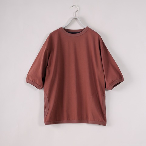 【Kelen】SIDE POCKET SWEAT TEE / GRAS-2