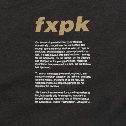 【FLASH PACKER】XBT-AP バンブー機能Tシャツ