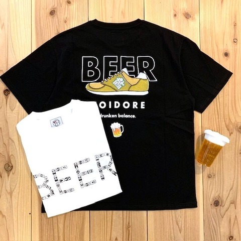 【YOIDORE】ビールとスニーカーTEE