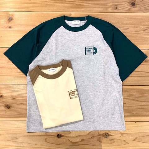 【HARLEM BLUES】HB RECORD RAGLAN TEE