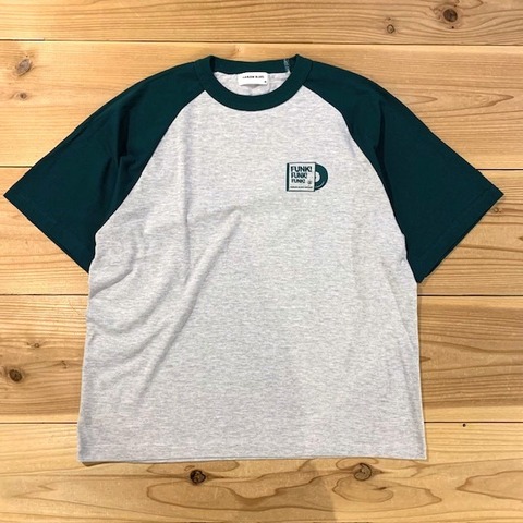 【HARLEM BLUES】HB RECORD RAGLAN TEE