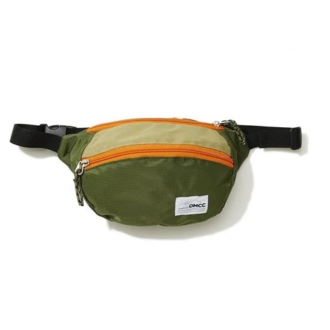 【OMCC】Packable Fannypack Round - Ripstop Nylon Mix S