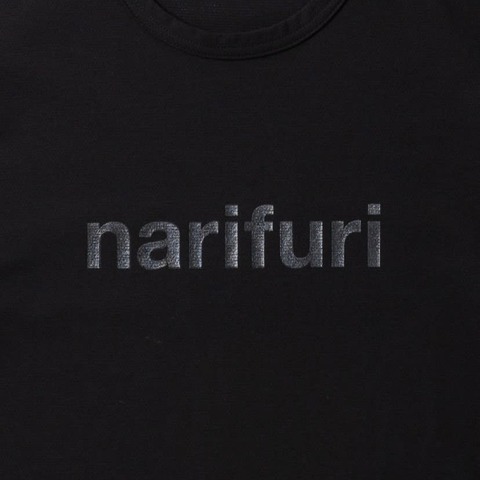 【narifuri】アクティブメッシュバックポケットTシャツ