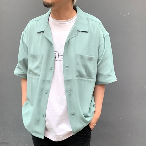 【BYL by LiSS】OPEN COLLAR SHIRTS