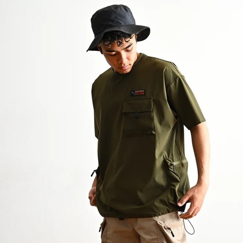 【SALE30％OFF★WILDERNESS EXPERIENCE】Storage pocket TEE