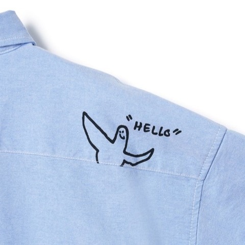 【SALE30％OFF★(What it isNt) ART BY MARK GONZALES】ハートエンジェル半袖シャツ