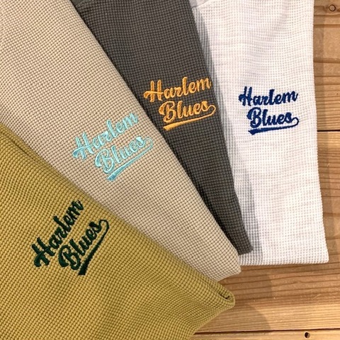 【HARLEM BLUES】DRY WAFFLE S/S TEE