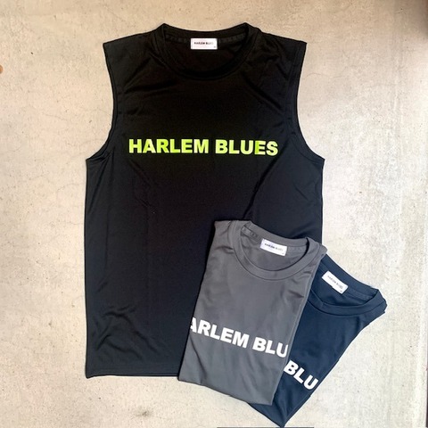 【HARLEM BLUES】HB LOGO DRY N/S TEE