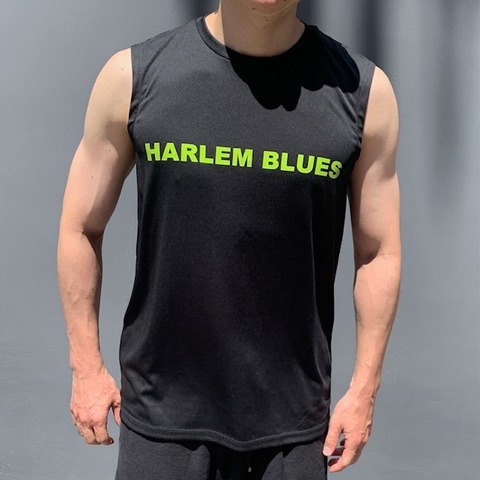 【HARLEM BLUES】HB LOGO DRY N/S TEE