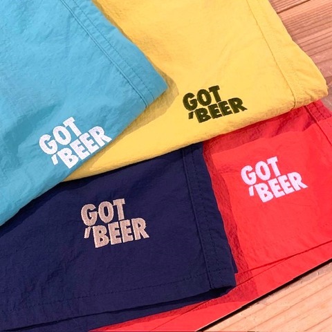 【HARLEM BLUES】GOT BEER NYLON SHORT PANTS