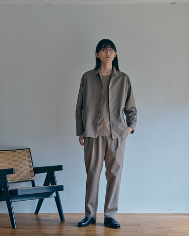 【CURLY＆Co.】HIGH-GAUGE TWILL EZ PANTS