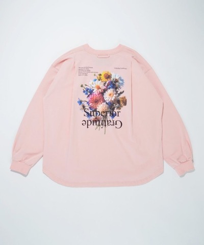 【SUPERTHANKS】’Flower’ L/S T-shirt