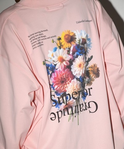 【SUPERTHANKS】’Flower’ L/S T-shirt