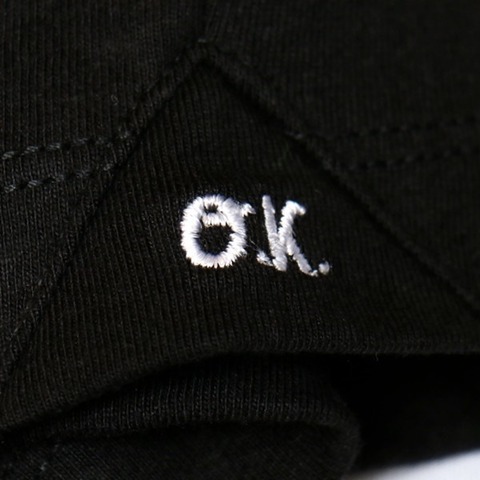 【O.K.】AJ1 CROSS STITCH L/S TEE