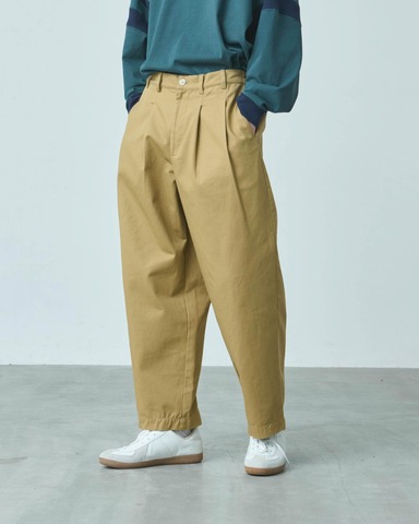 【Kelen】2TUCK COCOON TROUSER / NIPS