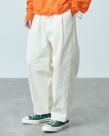 【Kelen】2TUCK COCOON TROUSER / NIPS