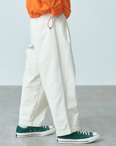 【Kelen】2TUCK COCOON TROUSER / NIPS