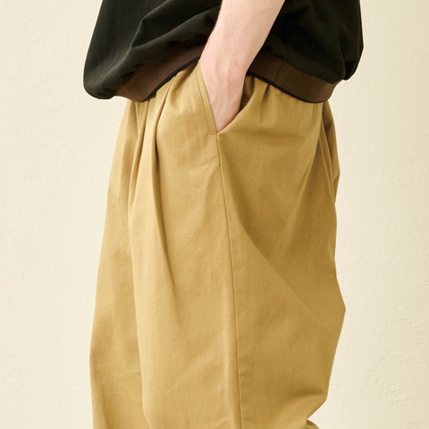 【Kelen】2TUCK COCOON TROUSER / NIPS