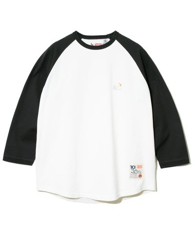 【go slow caravan】超ヘビーUSA/C 8分袖ゆったりBB TEE