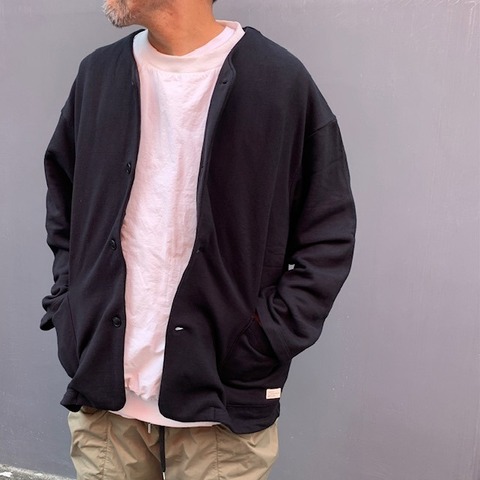 【ORGANICSTA】ORGANIC COTTON CHILL SWEAT CARDIGAN