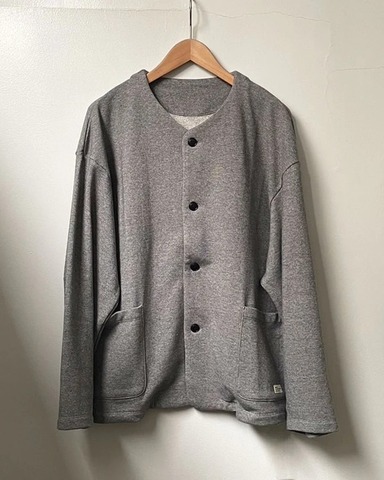 【ORGANICSTA】ORGANIC COTTON CHILL SWEAT CARDIGAN