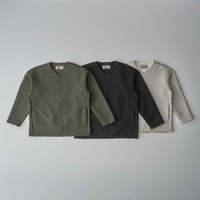 【CURLY＆Co.】SNAP BUTTON CARDIGAN -quilting-