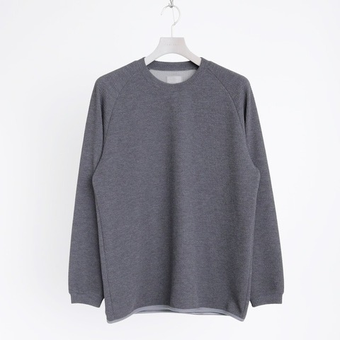 【CURLY＆Co.】SOFT RIPPLE JERSEY L/S TEE