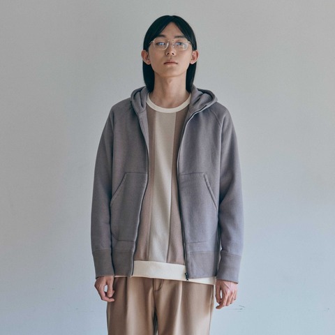 【CURLY＆Co.】RAFFY ZIP PARKA -solid brushed-