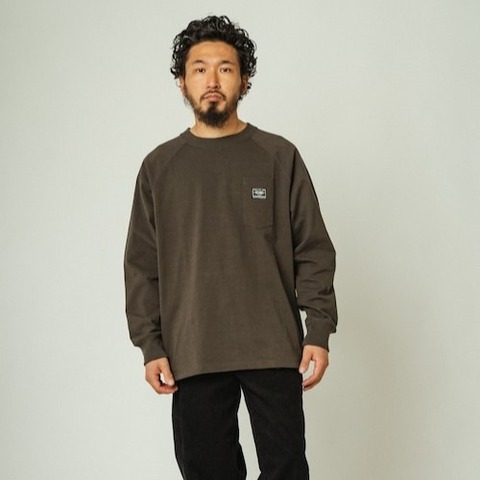 【BIG MIKE】10OZ Sunglasses 3 Pocket L/S Tee