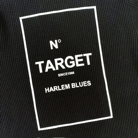 【HARLEM BLUES】No WAFFLE L/S TEE