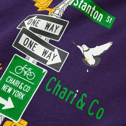 【CHARI＆CO】CLINTON ＆ STANTON L/S TEE