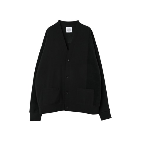 【Kelen】MIX FABRIC CARDIGAN / KEPLER