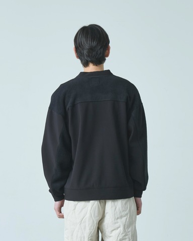 【Kelen】MIX FABRIC CARDIGAN / KEPLER