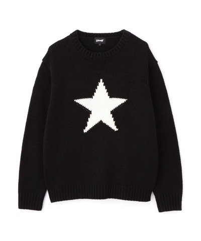 【SCHOTT】CREW KNIT STAR