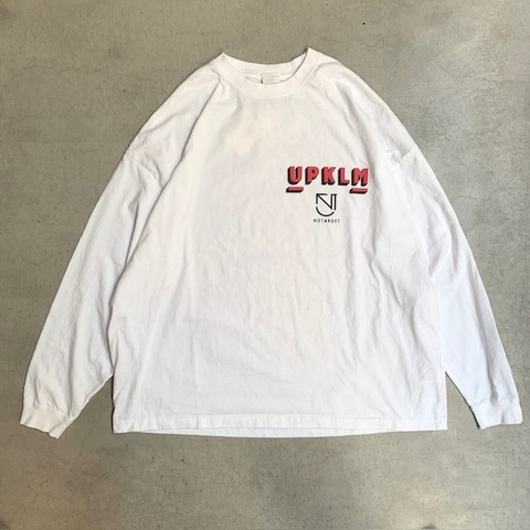 【Kelen×NO TARGET】WIDE L/S TEE -MUSEUM-